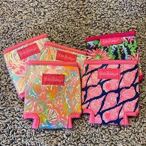 Lilly Pulitzer drink cozies